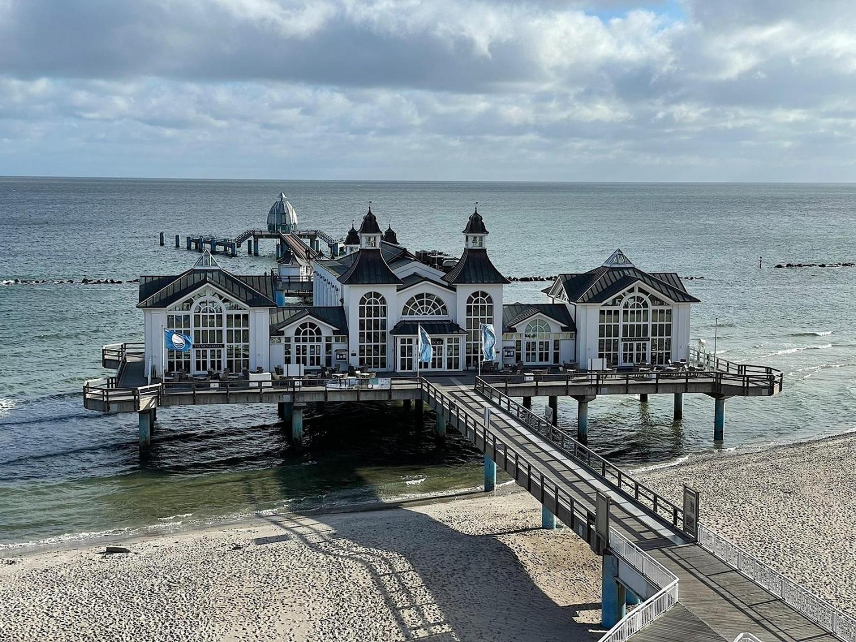 Fewo Wilhelmine Villa Sonneck Sellin  ภายนอก รูปภาพ